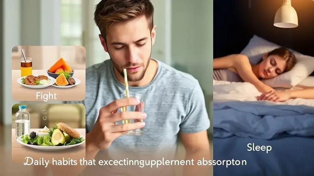 Hábitos diários que ajudam a melhorar a absorção dos suplementos