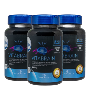 Vitabrain - Foco, Energia Mental - 3 meses